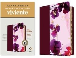 Santa Biblia NTV, Edición personal, letra grande, i/piel jardín turquesa con índice