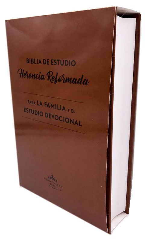 Biblia de estudio RVR60 Herencia Reformada Tapa dura
