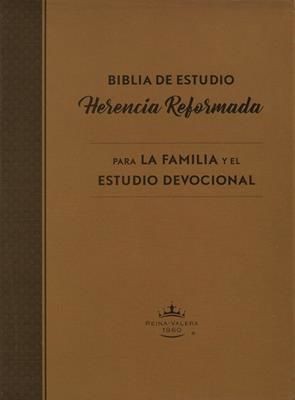 Biblia de Estudio Herencia Reformada RVR60 i/piel café