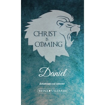  Biblia personalizada modelo Christ is Coming