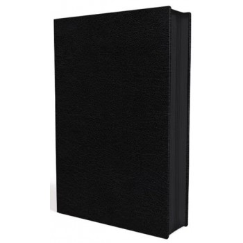 Biblia RVR60 letra grande ultrafina piel fabricada negro con cierre