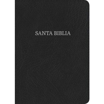 Biblia NVI Letra Super gigante piel fabricada negra con índice