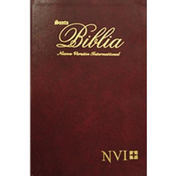 Biblia NVI Ultrafina i/piel Rojiza