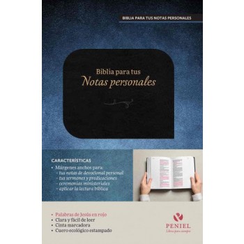 Biblia para tus Notas Personales Nvi, Cuero Italiano