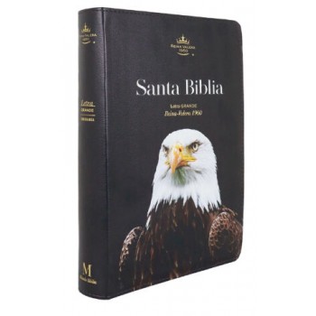 Biblia RVR60 Tamaño manual Letra Grande i/piel Águila