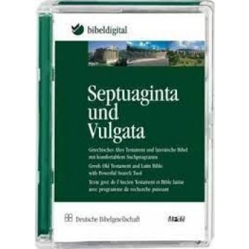 CD-ROM SEPTUAGINTA Y VULGATA