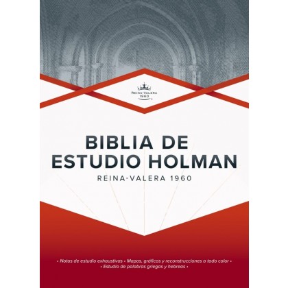 Biblia de Estudio Holman RVR60 Tapa Dura con indice (Nueva edición)