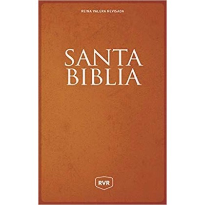 Biblia Letra Grande Tamaño Manual RVR1977 Tapa rústica