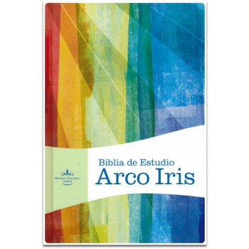 Biblia de Estudio Arco Iris RVR60 multicolor tapa dura (Nueva edición)