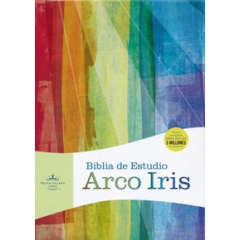 Biblia de Estudio Arco Iris RVR60 i/piel Negro (Nueva edición)