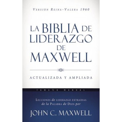 Biblia de Liderazgo de Maxwell RVR60 Tamaño Manual Tapa Dura