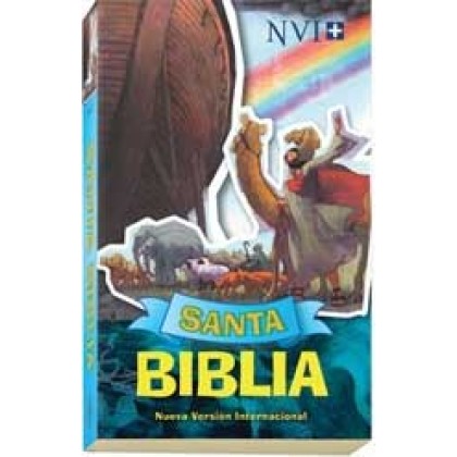 Biblia para niños NVI Tapa Rústica Letra Grande (económica)