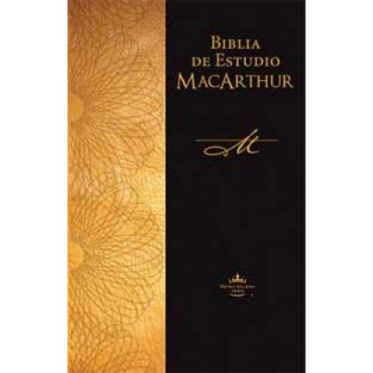 Biblia de estudio Macarthur RVR60 Tapa Rústica